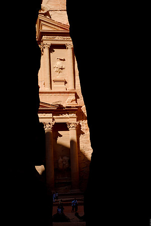 The treasury in Petra