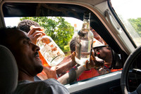Buying streetside spirits